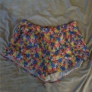 Old Navy Active Multicolor Floral Athletic Shorts